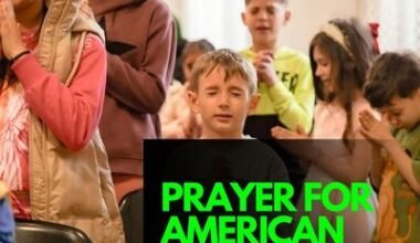 Prayer For American Children