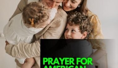 Prayer For American Families