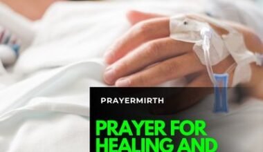 Prayer For Healing And Recovery For My Husband