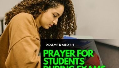 Prayer For Students During Exams For Exam Success